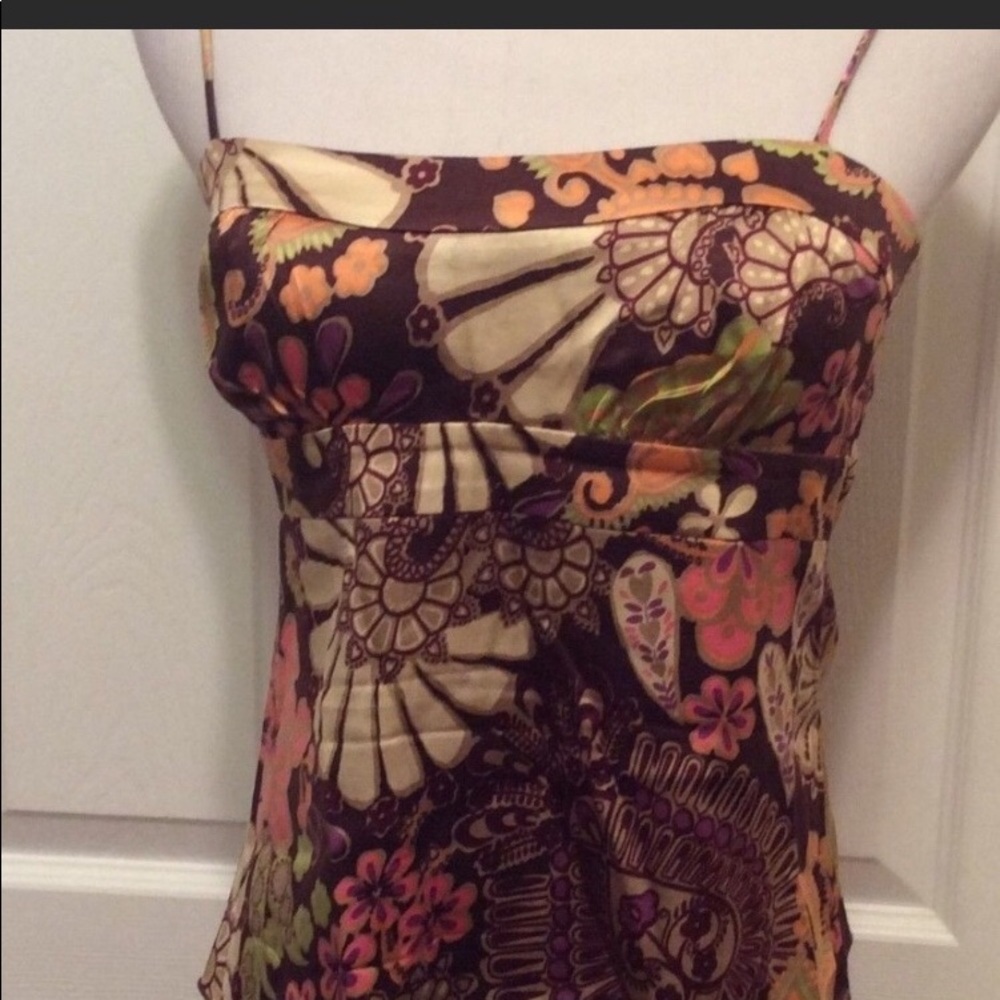 Banana Republic Silk Trina Turk Top